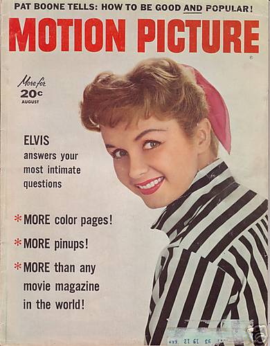MOTION PICTURE magazine cover Issue 558 August 1957