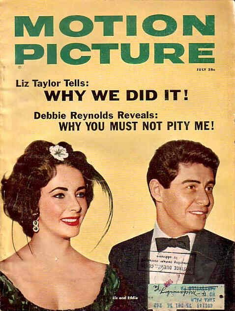 MOTION PICTURE magazine cover Issue 581 July 1959
