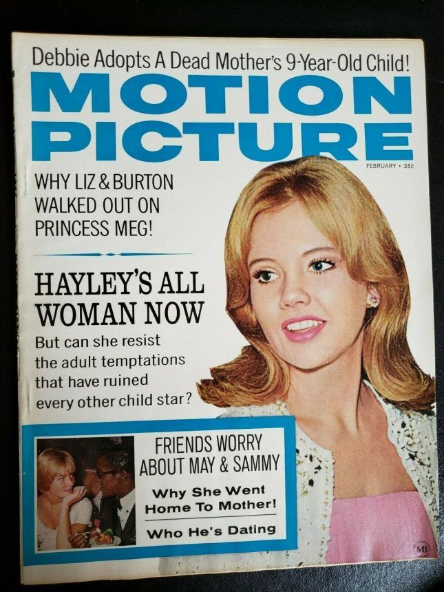 MOTION PICTURE magazine cover Issue 660 February 1966