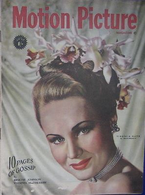 MOTION PICTURE (Au) magazine side cover June 1947