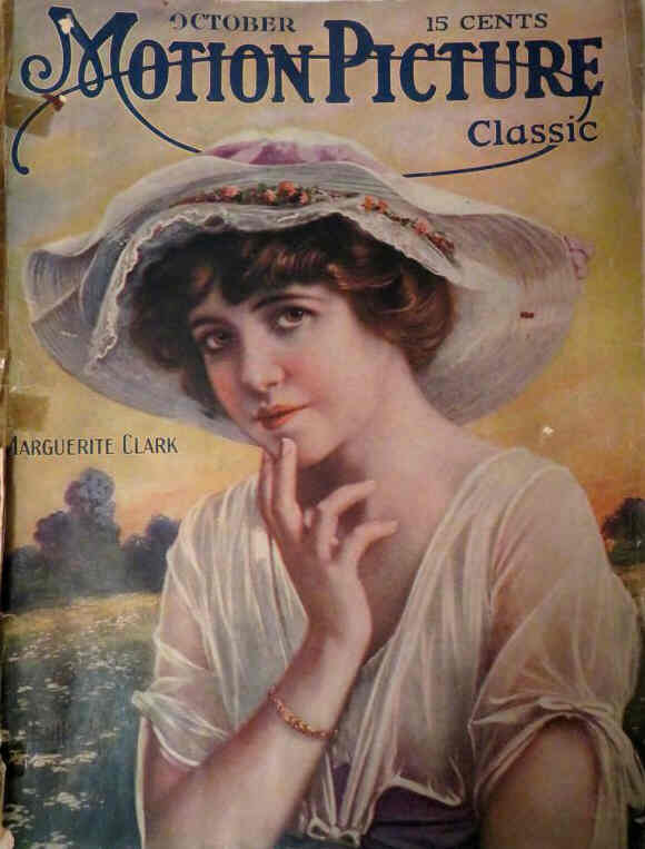 MOTION PICTURE CLASSIC magazine side cover October 1916