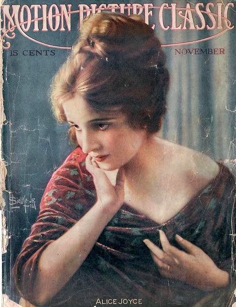MOTION PICTURE CLASSIC magazine side cover November 1916