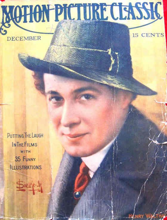 MOTION PICTURE CLASSIC magazine side cover December 1916