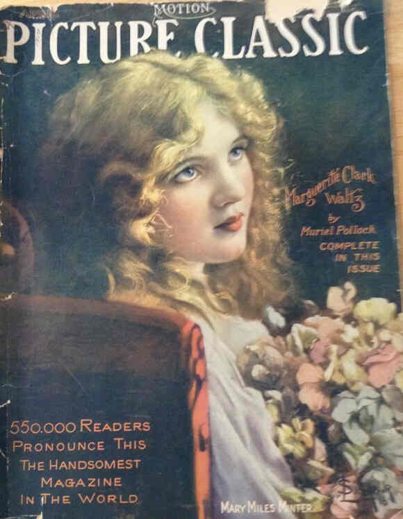 MOTION PICTURE CLASSIC magazine side cover April 1917