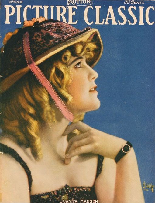 MOTION PICTURE CLASSIC magazine side cover June 1917