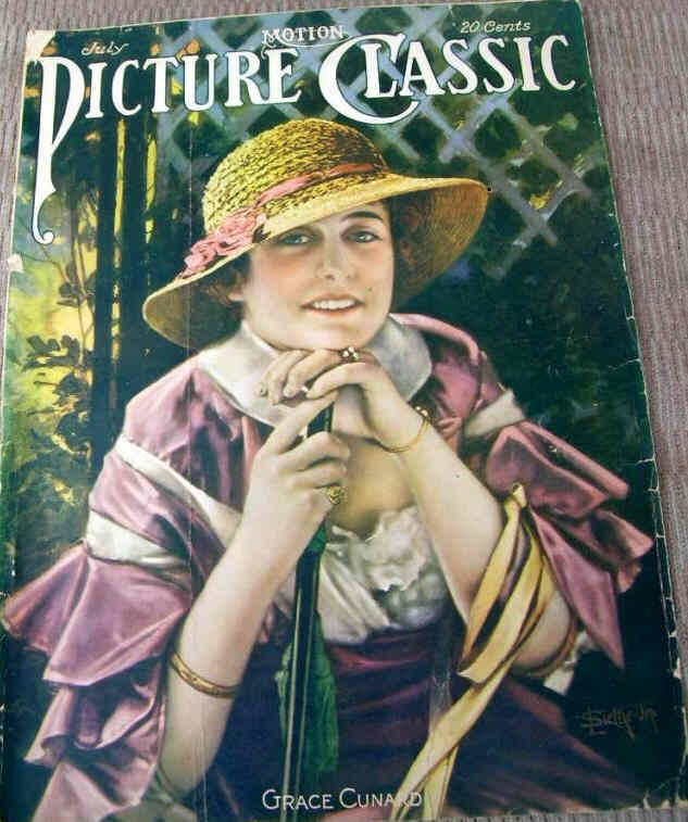 MOTION PICTURE CLASSIC magazine side cover July 1917