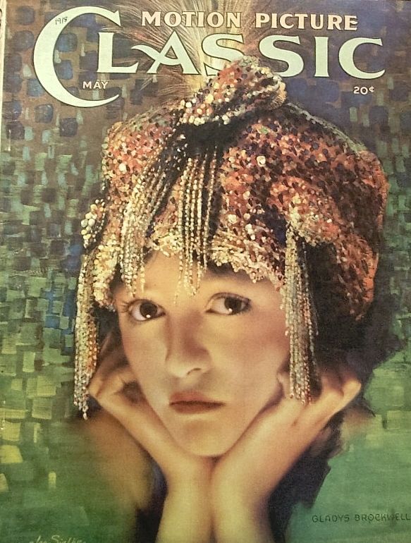 MOTION PICTURE CLASSIC magazine side cover May 1918