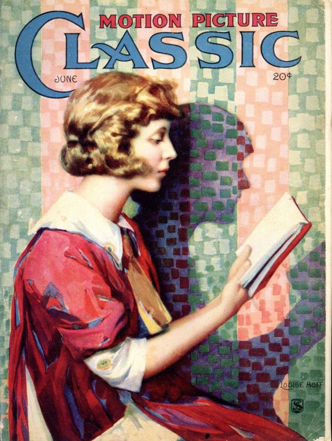 MOTION PICTURE CLASSIC magazine side cover June 1918