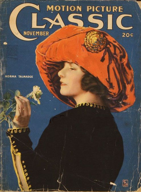MOTION PICTURE CLASSIC magazine side cover November 1918