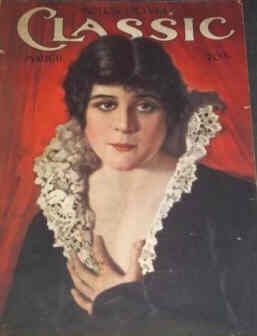 MOTION PICTURE CLASSIC magazine side cover March 1919