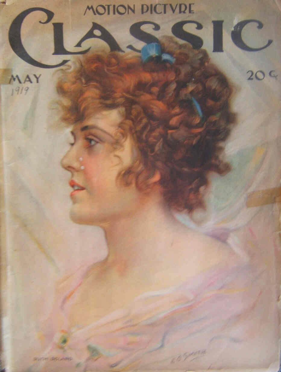 MOTION PICTURE CLASSIC magazine side cover May 1919
