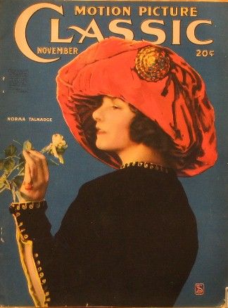 MOTION PICTURE CLASSIC magazine side cover November 1919