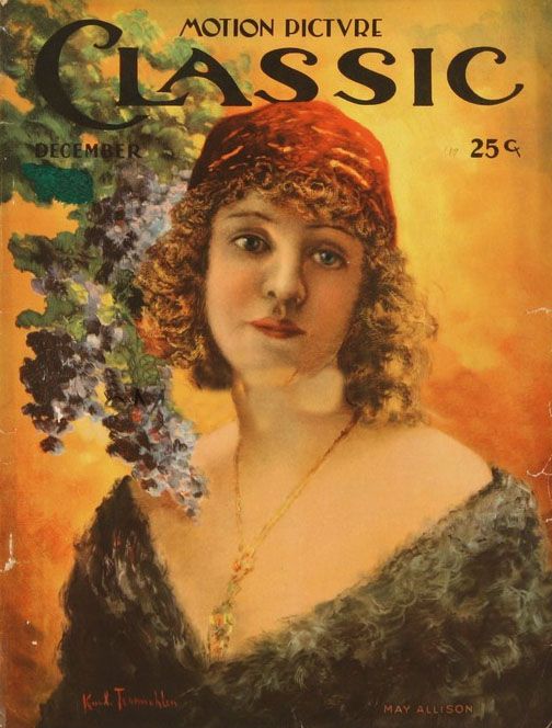MOTION PICTURE CLASSIC magazine side cover December 1919