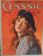 MOTION PICTURE CLASSIC magazine side cover January 1920