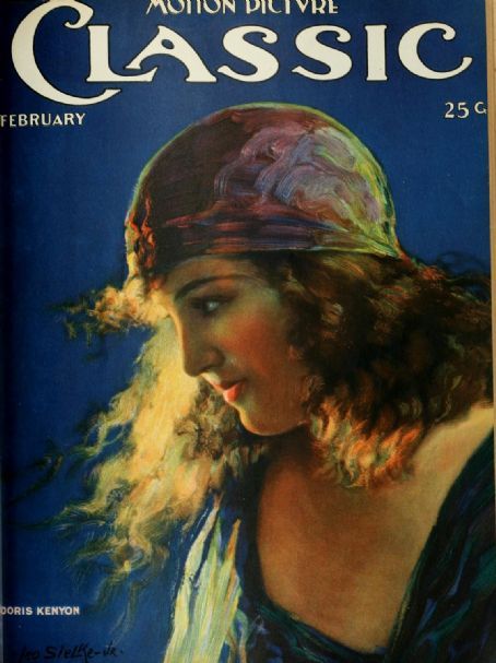 MOTION PICTURE CLASSIC magazine side cover February 1920