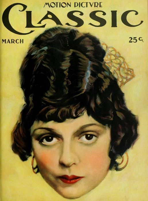 MOTION PICTURE CLASSIC magazine side cover March 1920