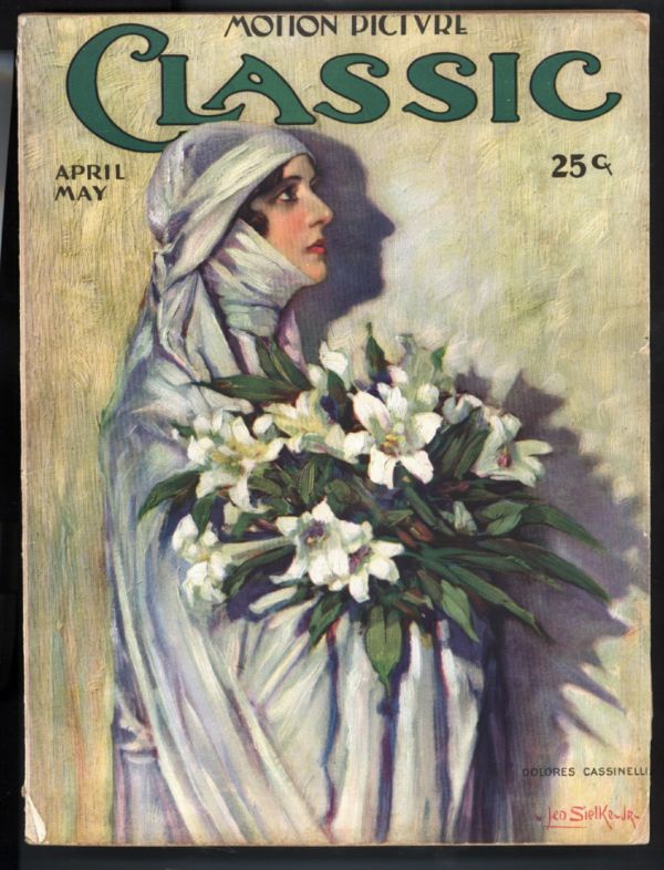 MOTION PICTURE CLASSIC magazine side cover April/May 1920