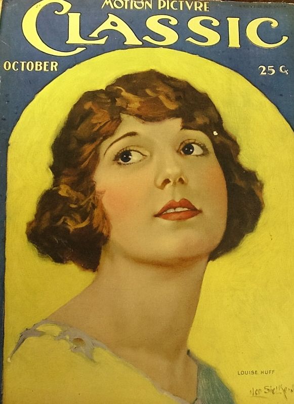 MOTION PICTURE CLASSIC magazine side cover October 1920