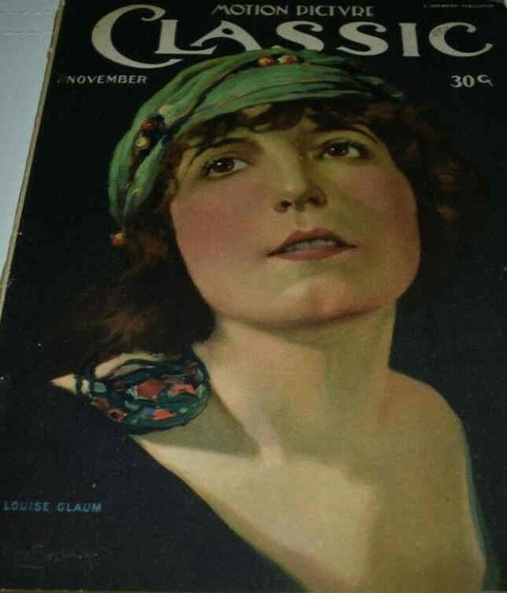 MOTION PICTURE CLASSIC magazine side cover November 1920