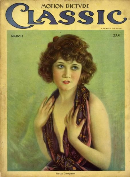 MOTION PICTURE CLASSIC magazine side cover March 1922