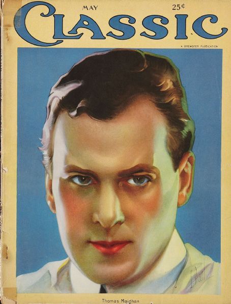 MOTION PICTURE CLASSIC magazine side cover May 1923