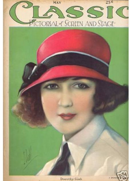 MOTION PICTURE CLASSIC magazine side cover May 1924