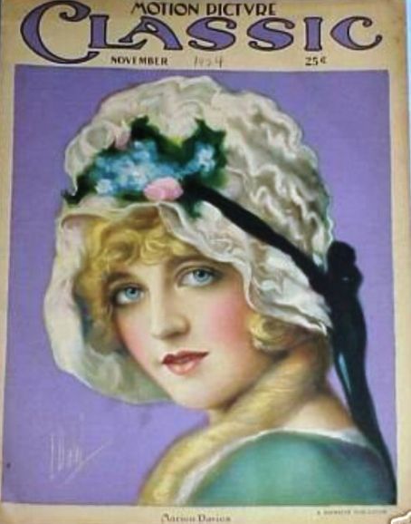 MOTION PICTURE CLASSIC magazine side cover November 1924