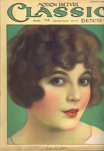 MOTION PICTURE CLASSIC magazine side cover May 1925