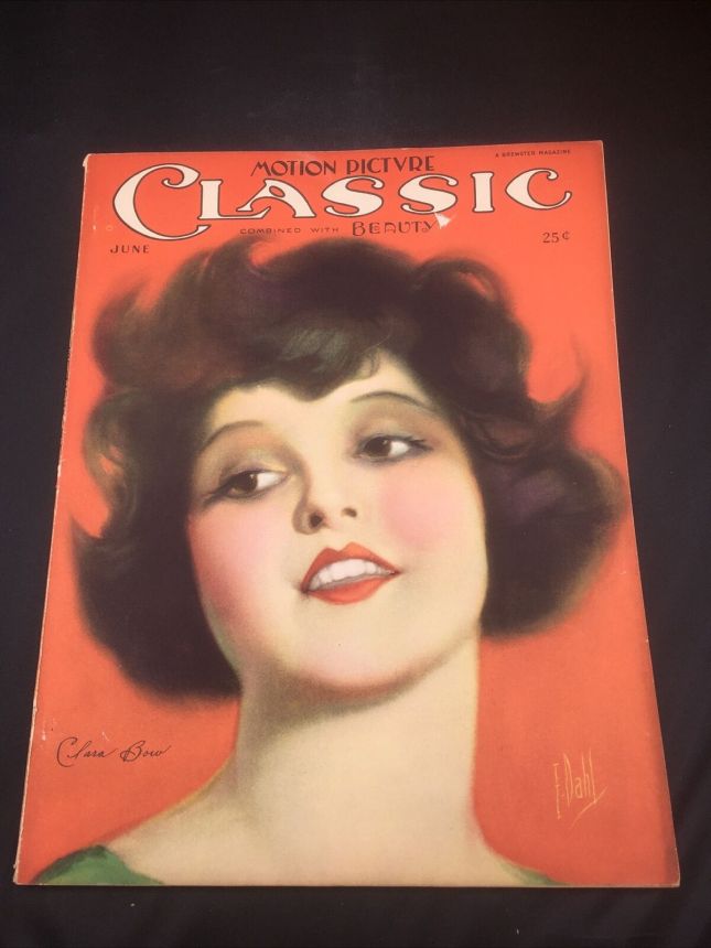 MOTION PICTURE CLASSIC magazine side cover June 1925