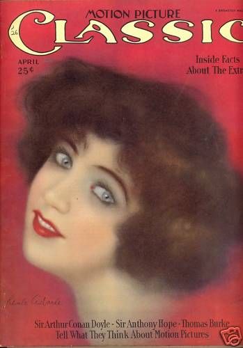 MOTION PICTURE CLASSIC magazine side cover April 1926