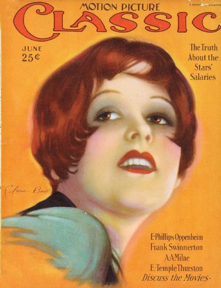 MOTION PICTURE CLASSIC magazine side cover June 1926