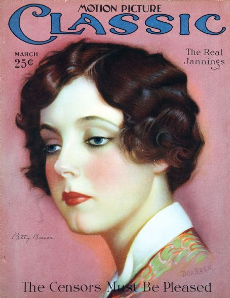 MOTION PICTURE CLASSIC magazine side cover March 1927