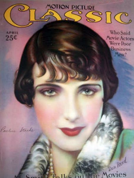 MOTION PICTURE CLASSIC magazine side cover April 1927