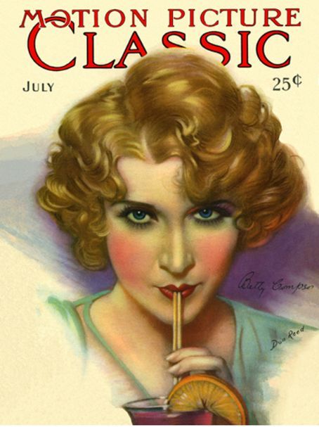 MOTION PICTURE CLASSIC magazine side cover July 1928
