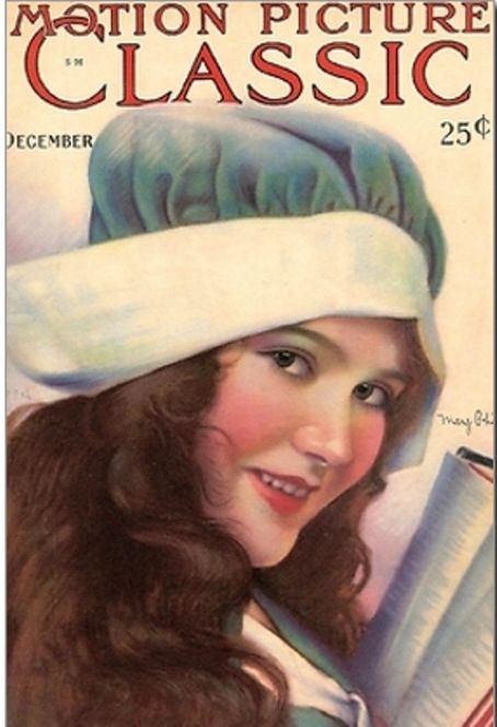 MOTION PICTURE CLASSIC magazine side cover December 1928