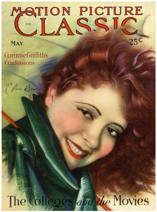 MOTION PICTURE CLASSIC magazine side cover May 1929