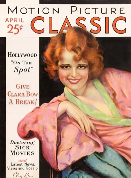 MOTION PICTURE CLASSIC magazine side cover April 1931