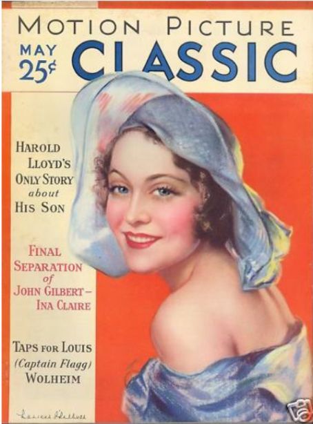 MOTION PICTURE CLASSIC magazine side cover May 1931