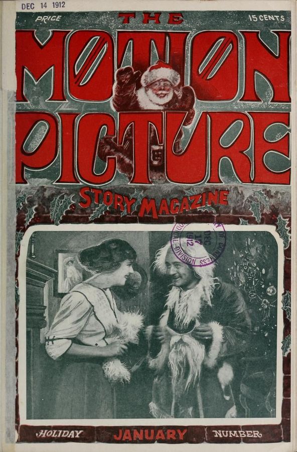 MOTION PICTURE STORY MAGAZINE magazine side cover Issue 24 January 1913