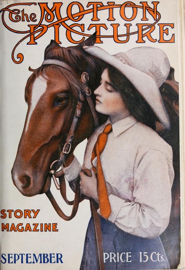 MOTION PICTURE STORY MAGAZINE magazine side cover Issue 32 September 1913