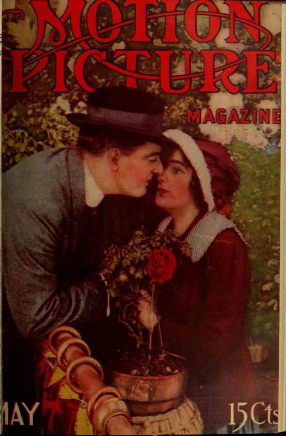 MOTION PICTURE STORY MAGAZINE magazine side cover May 1914