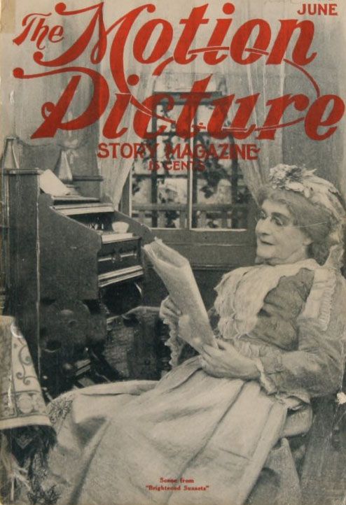 MOTION PICTURE STORY MAGAZINE magazine side cover Issue 29 June 1913
