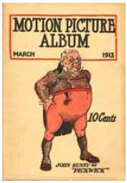 MOTION PICTURE ALBUM magazine side cover Issue 10 March 1913
