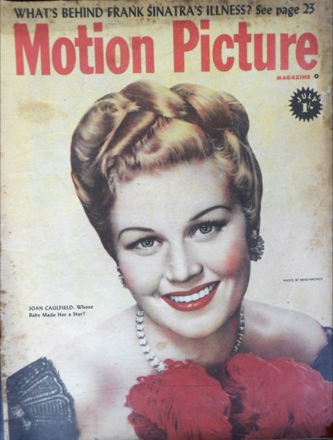 MOTION PICTURE (Au) magazine side cover  July 1947