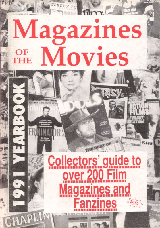 MAGAZINES OF THE MOVIES magazine side cover Issue 3  1992