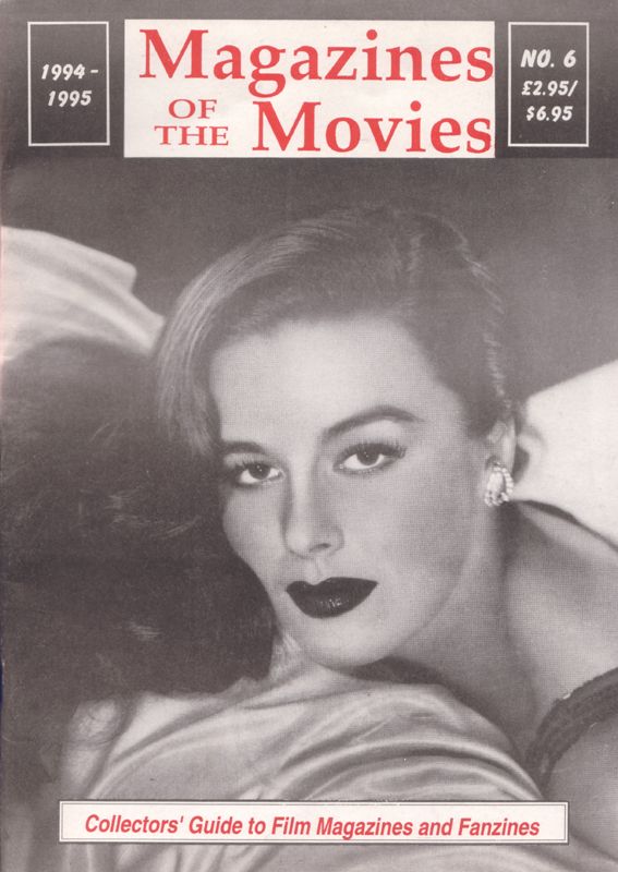 MAGAZINES OF THE MOVIES magazine side cover Issue 6  1995