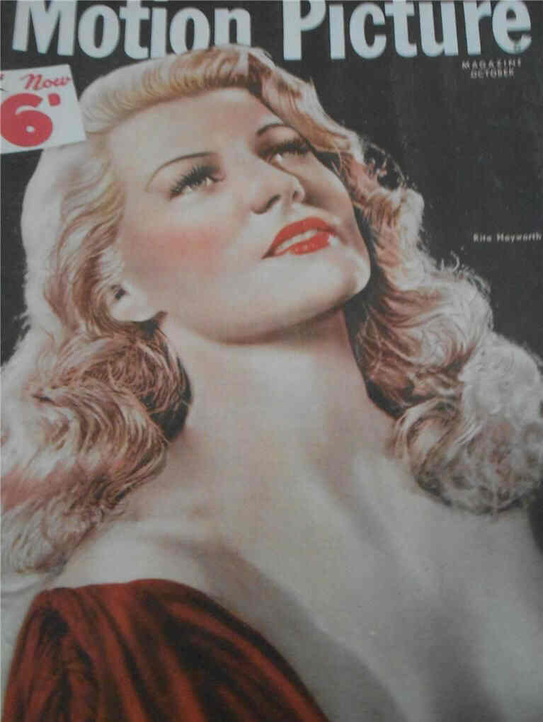 MOTION PICTURE (Au) magazine side cover October 1947