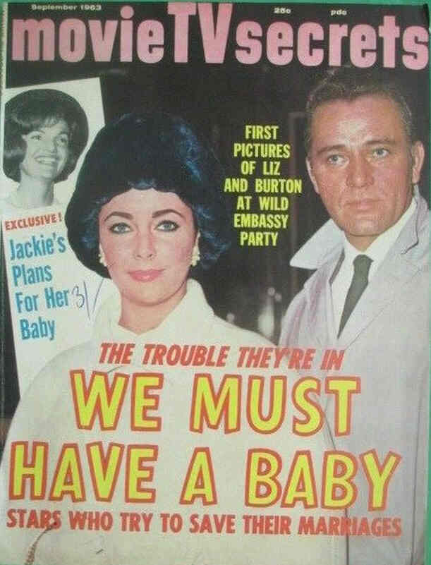 MOVIE SECRETS magazine side cover September 1963