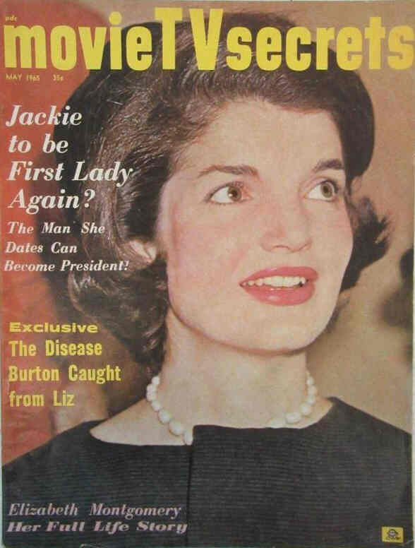 MOVIE SECRETS magazine side cover  May 1965