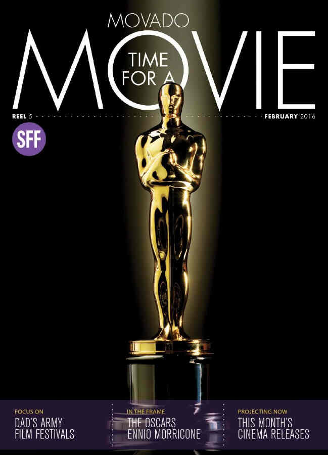 SHOW FILM FIRST magazine side cover Issue 5 February 2016